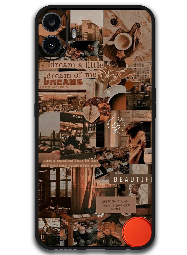 Theodor Protective Case Anti Scratch Shock Proof Bumper Cover For Nothing CMF Phone 1 Aesthetic dark Beautiful - Image 1