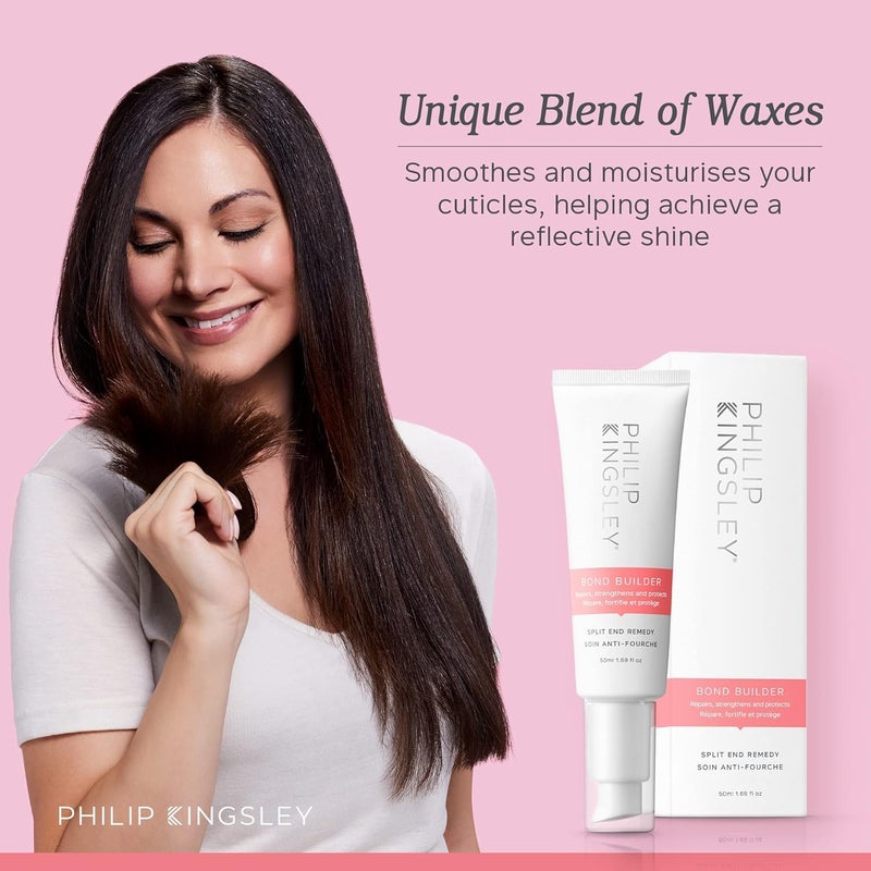 PHILIP KINGSLEY | Bond Builder Split End Remedy | Repairs and Seals Split Ends | Treatment for Damaged Hair | Protects and Strengthens Strands | 1.69oz - Image 4