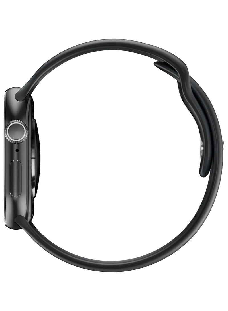 GREEN LION Communicate Smart Watch 2.07 inch HD IPS Display Compatible with iOS & Android / Ai Assistant ChatGPT / Bluetooth Calls / Smartwatch / Built-In Game, WhatsApp, Flashlight, Ai Painting Mode, Find My Watch - Black - Image 5