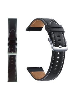 CaseNeo 20mm Leather Adjustable Bands for Samsung Galaxy Watch 5 (40mm/44mm/Pro 45mm) Watch 4 (40mm/44mm) Active 2 (40mm /44mm) Active 40mm,Loop Strap Band for Watch 4 Classic 42mm/46mm, Watch 3 (41mm)Women  - Image 3
