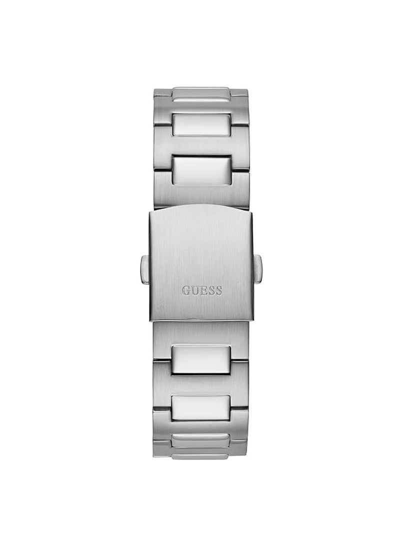 GUESS Headline Men's Green Dial Quartz Analog Stainless Steel Watch GW0572G6- 42mm - Image 5