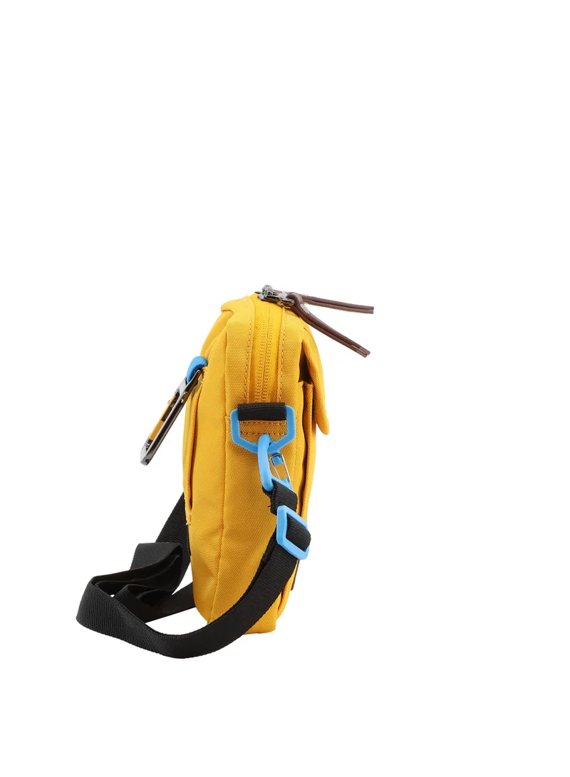 Discovery Discovery ICON Utility Bag Ocher, Zipper Compartment Casual Shoulder Bag For Men And Women Removable Shoulder Strap Secure RFID Pocket