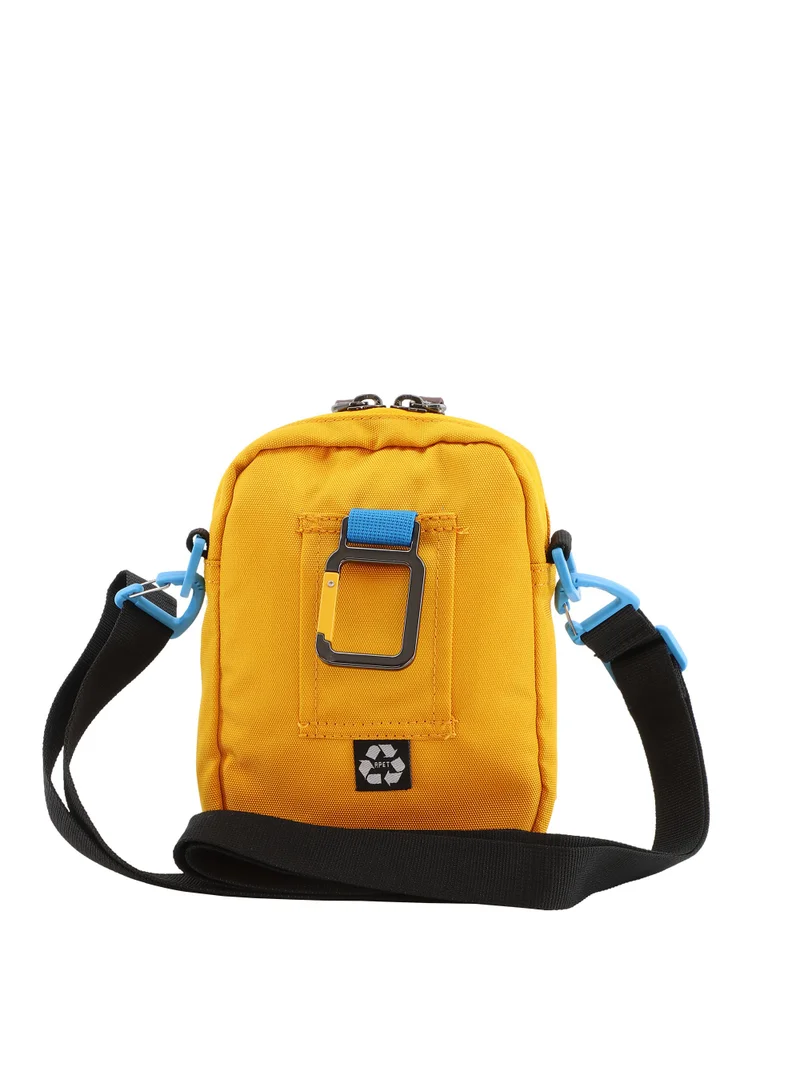 Discovery Discovery ICON Utility Bag Ocher, Zipper Compartment Casual Shoulder Bag For Men And Women Removable Shoulder Strap Secure RFID Pocket