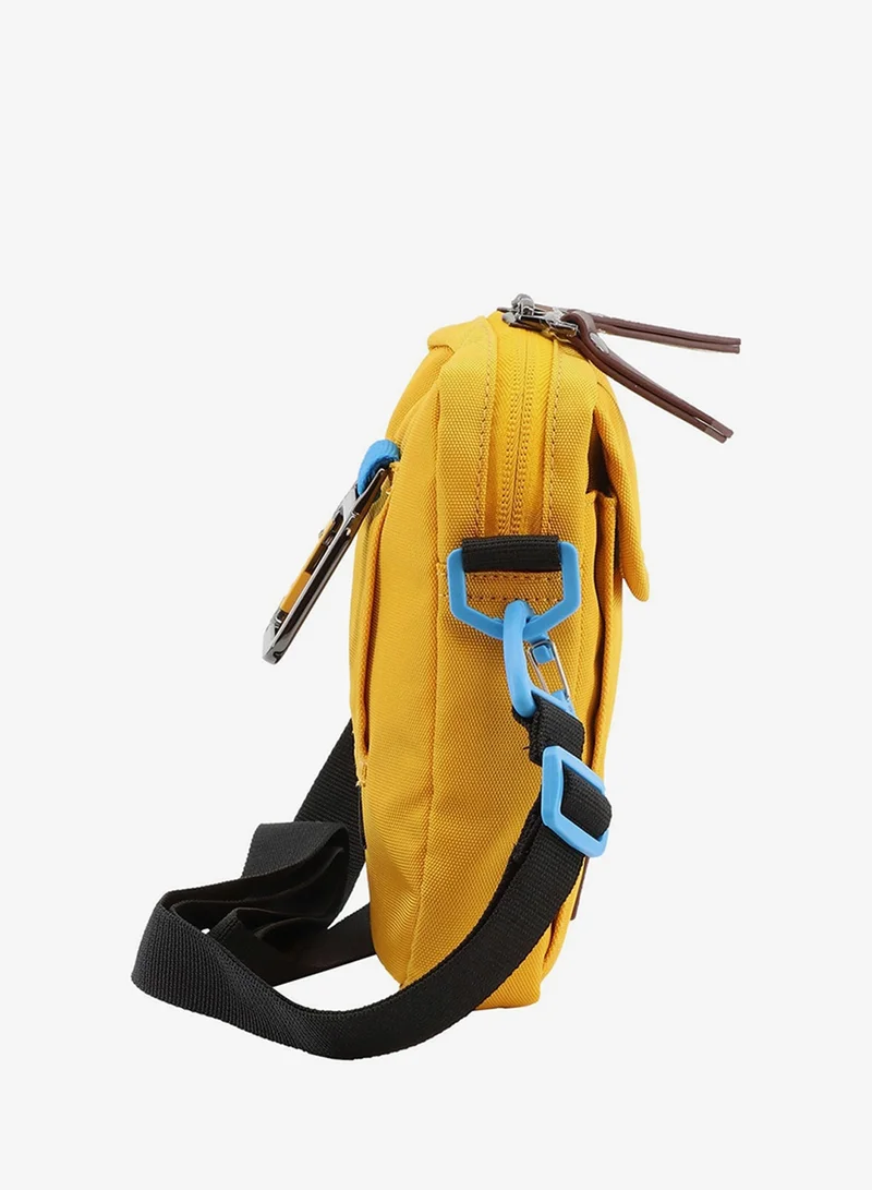 Discovery Ocher Discovery ICON Utility Bag Ocher, Zipper Compartment Casual Shoulder Bag For Men And Women Removable Shoulder Strap Secure RFID Pocket  | Best Price UAE