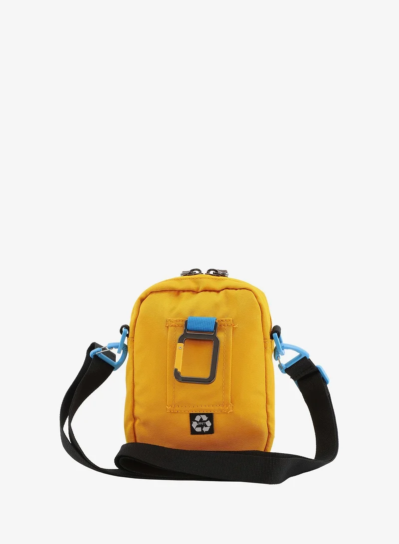 Discovery Ocher Discovery ICON Utility Bag Ocher, Zipper Compartment Casual Shoulder Bag For Men And Women Removable Shoulder Strap Secure RFID Pocket  | Best Price UAE