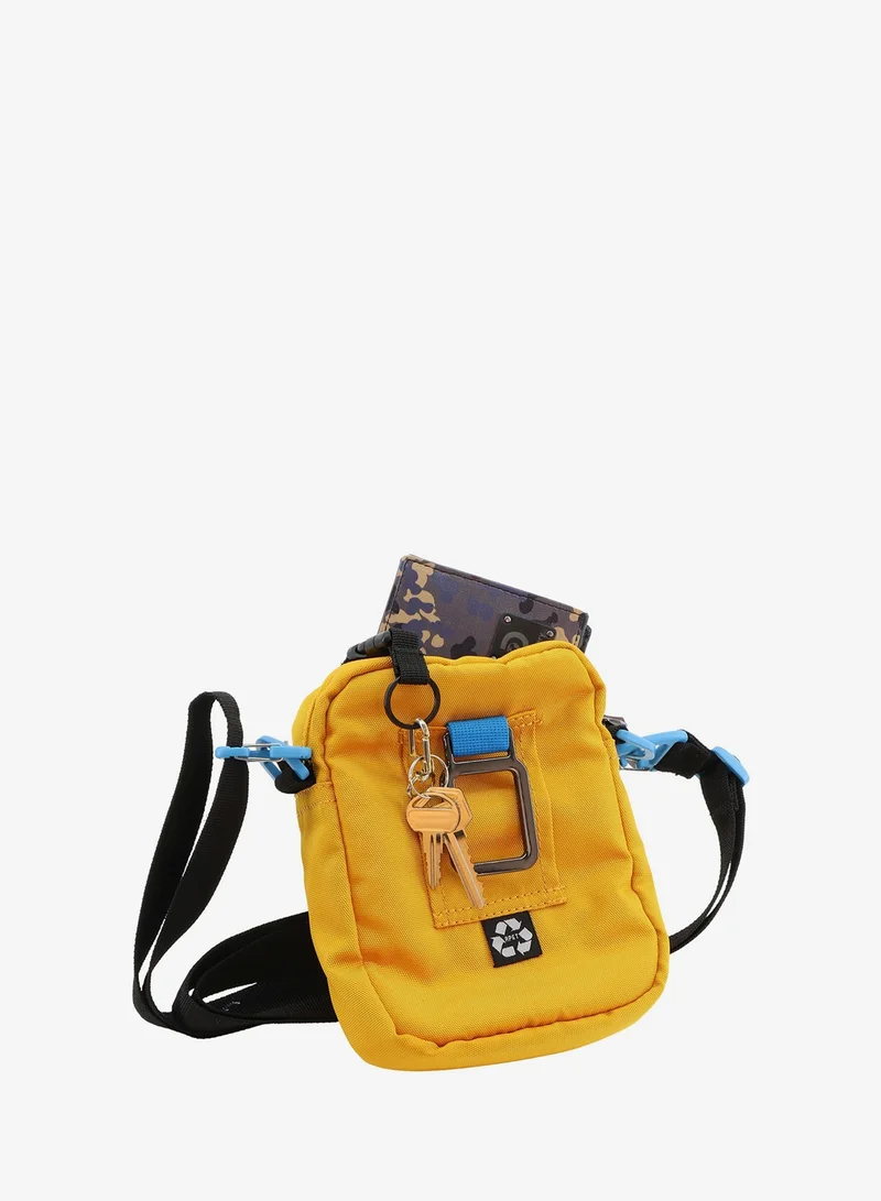 Discovery Ocher Discovery ICON Utility Bag Ocher, Zipper Compartment Casual Shoulder Bag For Men And Women Removable Shoulder Strap Secure RFID Pocket  | Best Price UAE