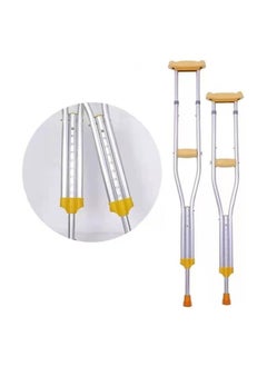STARMED Adjustable Height Underarm Crutches, Aluminium, Double  - Image 4