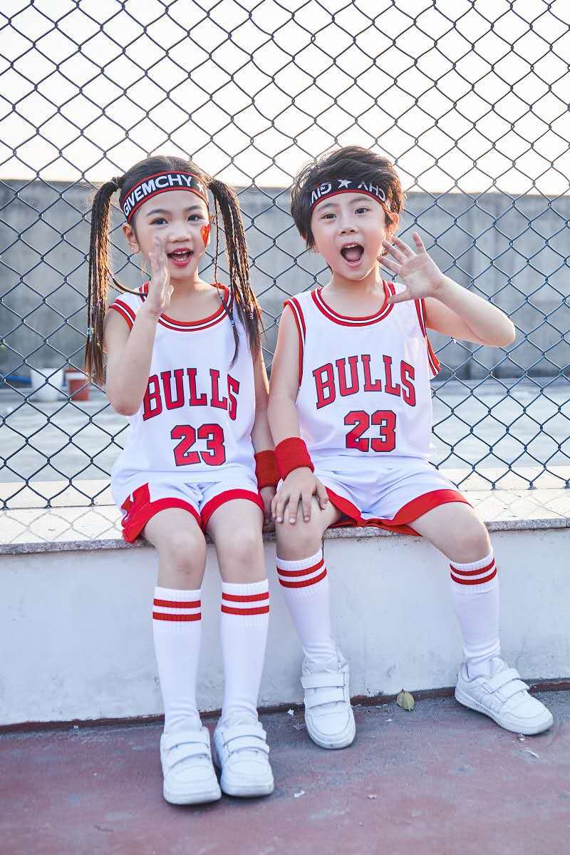 Children'S Basketball Suit Boys' Summer Clothes Breathable Sweat Absorbing Clothes For Primary School Students Sports Vest Jersey - Image 1