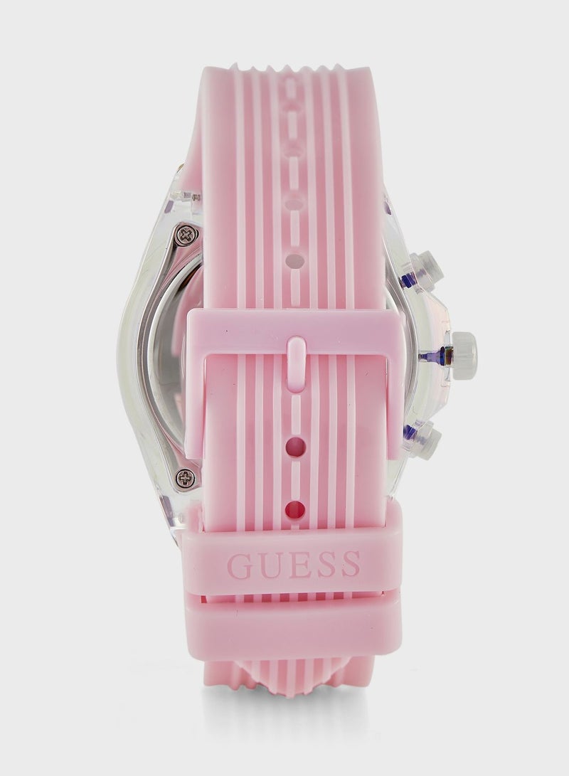 GUESS Athena Nylon Strap Analog Watch - Image 4