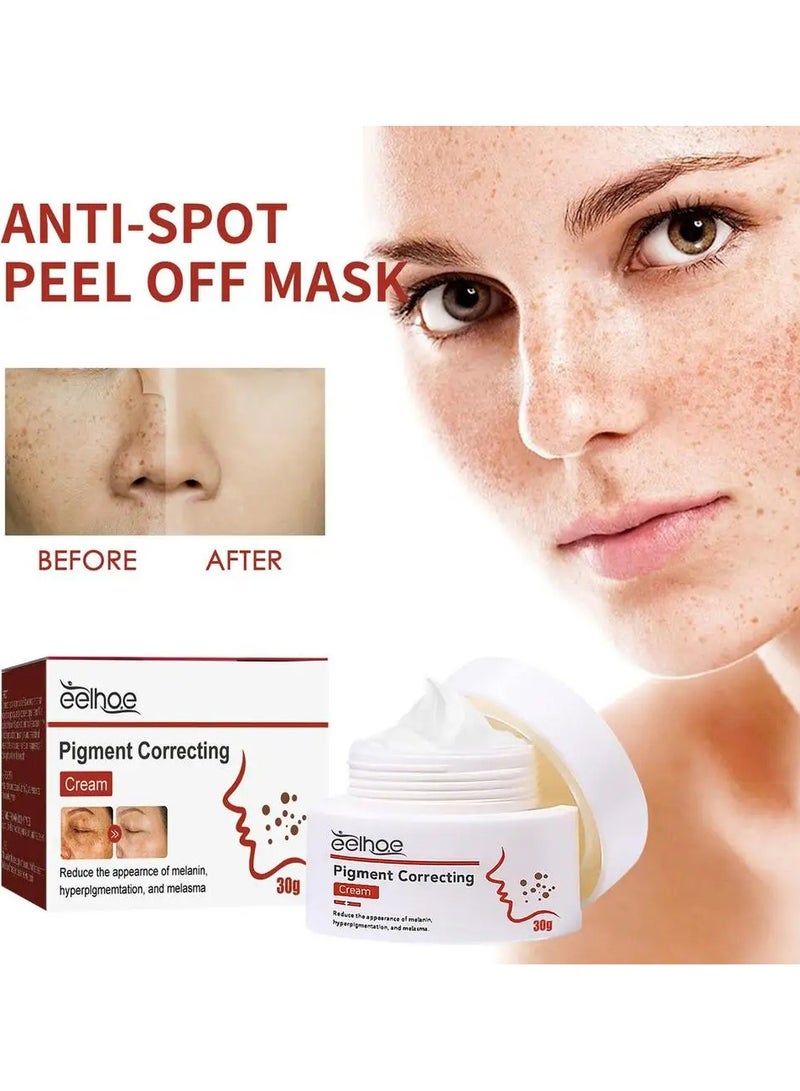 إيلهو كريم تصحيح لون بشرة إيلهو مخصص لتفتيح البقع والعناية بالبشرة - Image 3