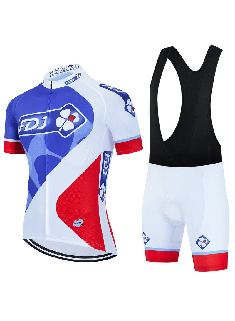 KUYING Summer Short Sleeved Cycling Suit Set  - Image 1