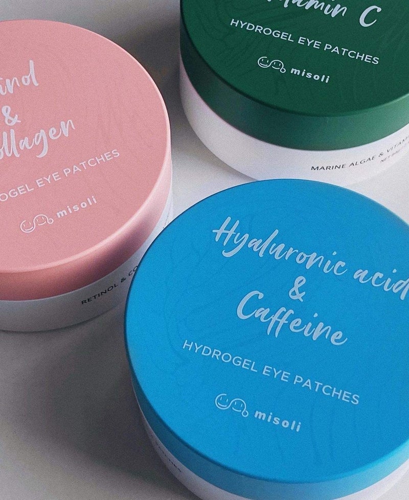 misoli Marine Algae & Vitamin C Hydrogel Eye Patches - Image 5