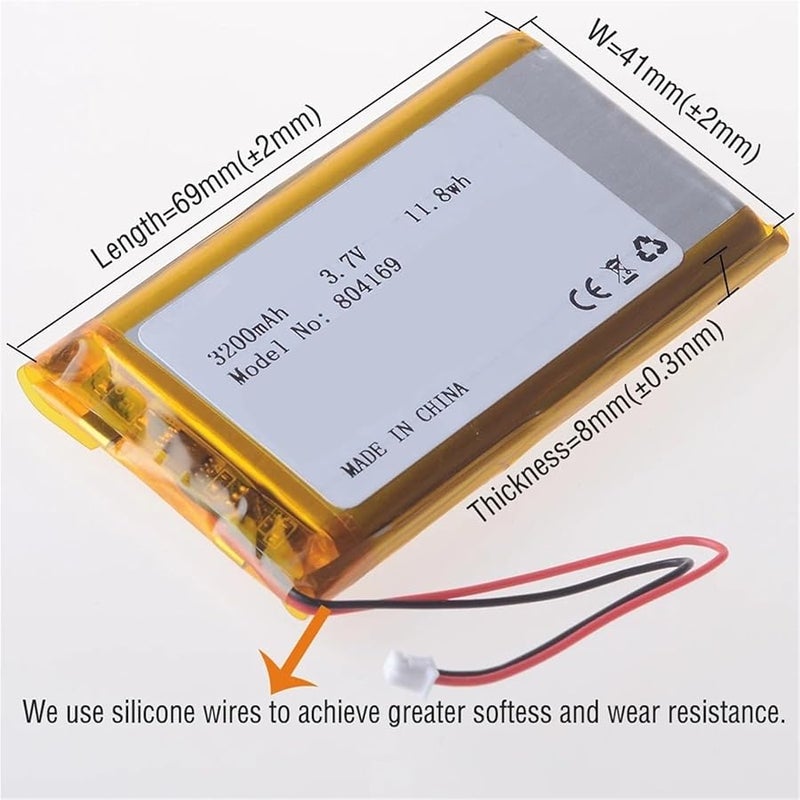 3 7V 3200mAh Rechargeable Battery 2 0 2Pin Color - Image 4