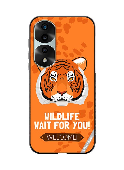 Protective Case Cover For Honor 70 Pro Tiger For You Design Multicolour