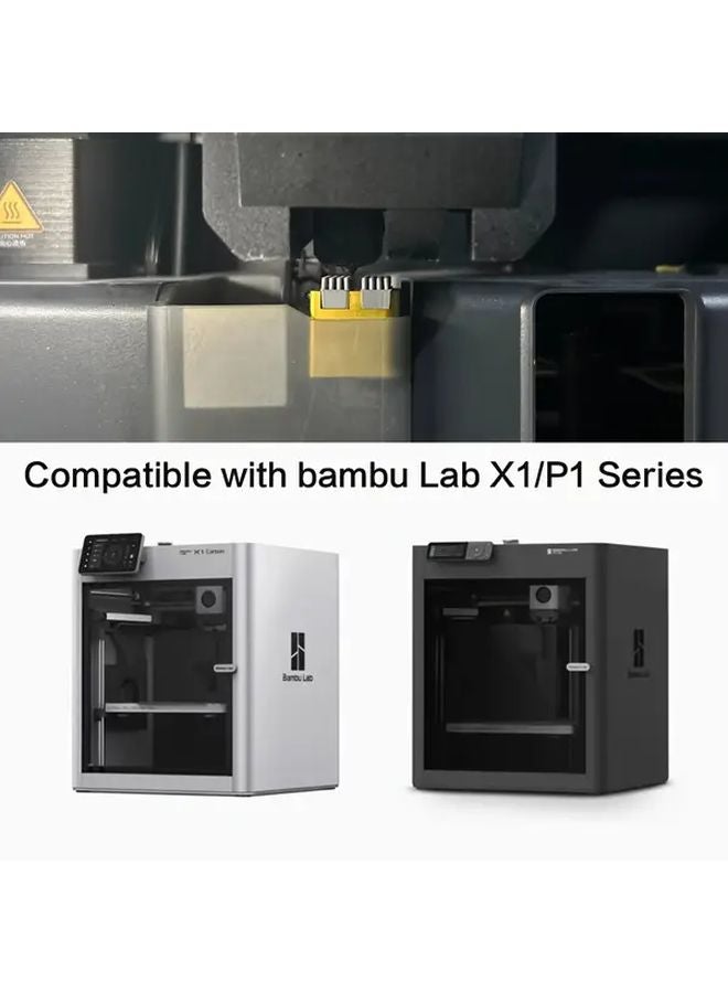 Bambu Lab X1 P1S Series Nozzle Brush Kit 1 Set Silicone Wiper Scrubber Cleaning Tool - Image 4