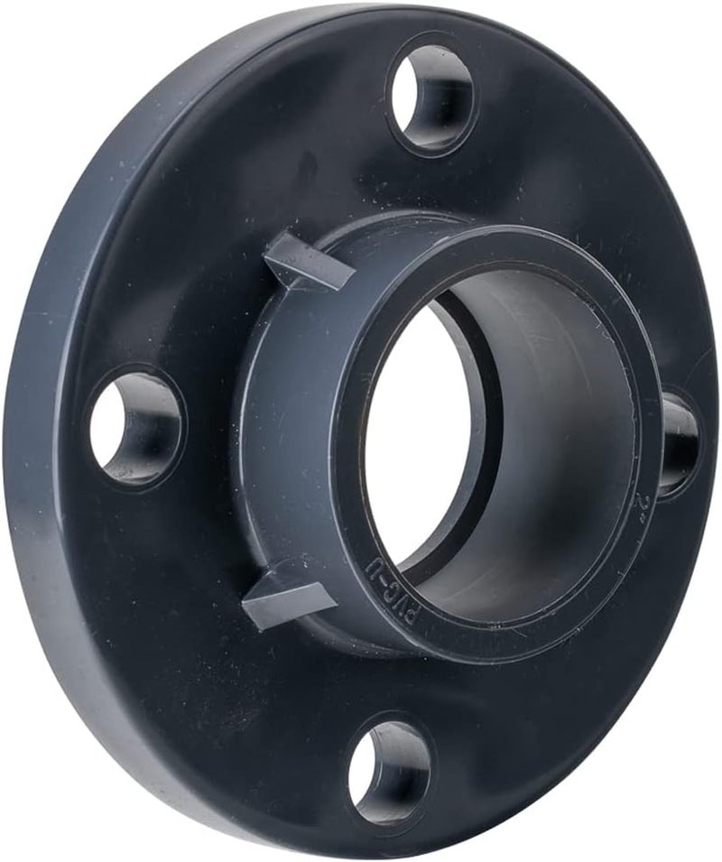 RACO High Pressure PVC Pipe Fittings for Plumbing Water Transfering Home Industrial and Municipal Applications (2 1/2 INCH, FLANGE ADAPTOR) - Image 1