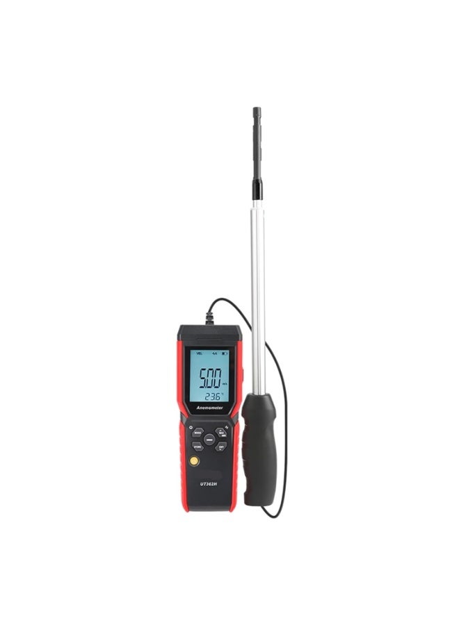 UNI-T Hot Wire Anemometer UT362H Split Design Wind Meter Velocity Volume Temperature Measurement - Image 1