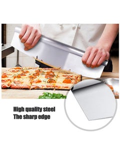 Generic Aluminum Pizza Peel Foldable Wood Handle Tilt Cutter Pizza Spatula for Baking Pizza Peel Paddle Shovel Kitchen Tool  - Image 3