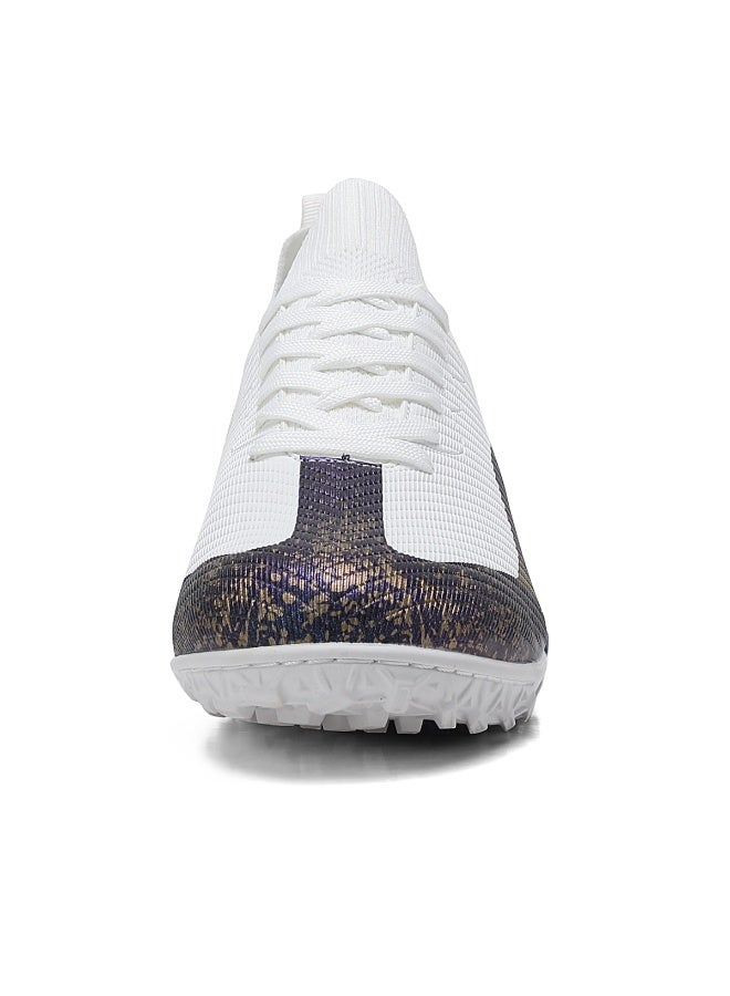 سكاي فيو أحذية كرة قدم للرجال والنساء على أرض صلبة، أحذية كرة قدم منخفضة الارتفاع للجنسين، أحذية كرة قدم خفيفة الوزن للتدريب الاحترافي في الأماكن المغلقة والمفتوحة IC/IN - Image 4