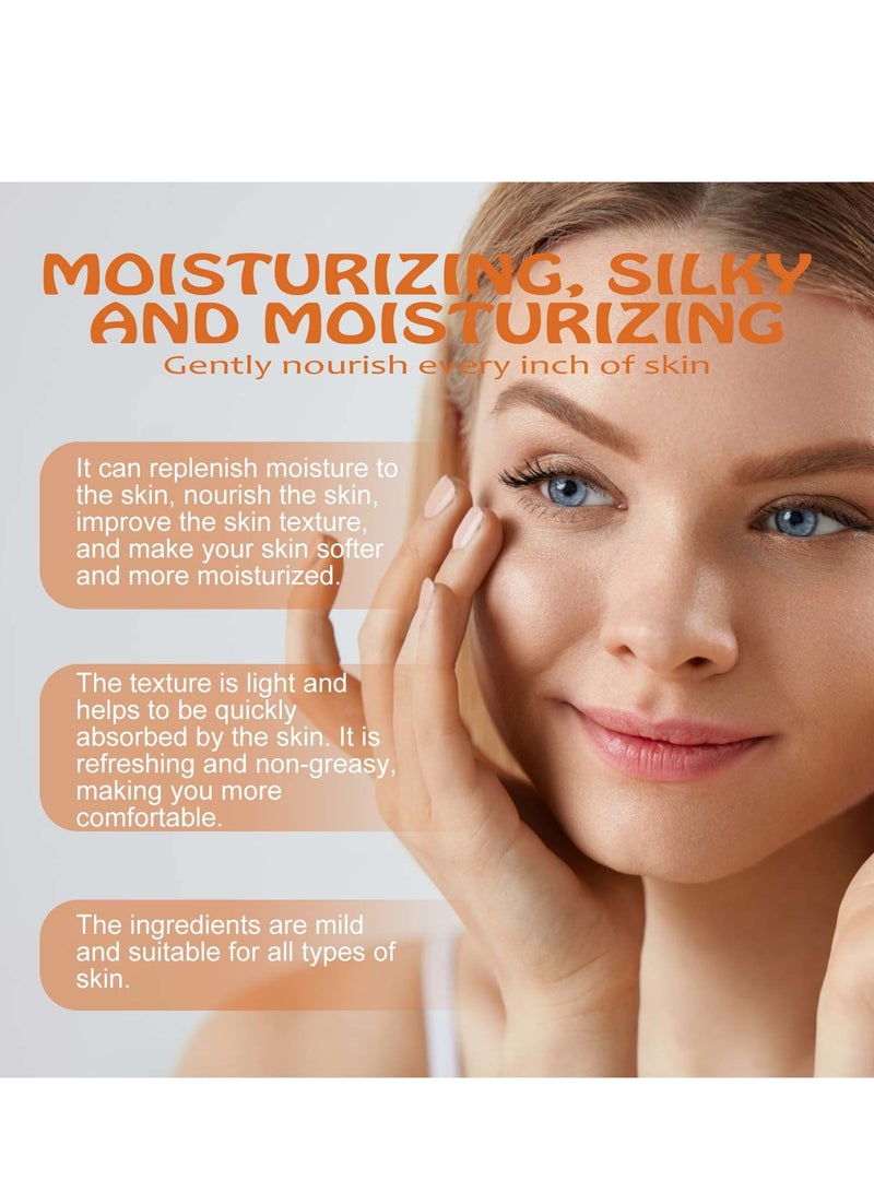 إيلهو مرطب بلسم عسل الشحم - 50 جرام لوشن للجسم للبشرة الجافة ، ترطيب عميق وتغذية ، كريم طبيعي لشد الجسم للعناية ببشرة الجسم بالكامل ، مناسب لجميع أنواع البشرة - Image 4