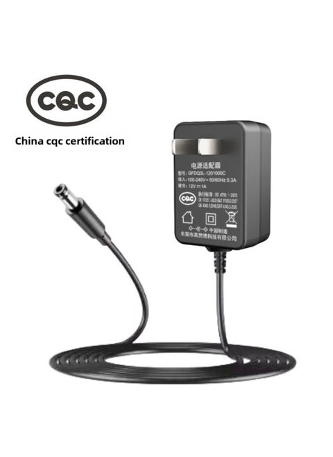 CCC Medium Standard 12V1A Power Adapter KC Korea CE PSE Japan METI Filing Certification Power Adapter-Color:CQC Certification-Specifications:12V1A-5.5*2.1