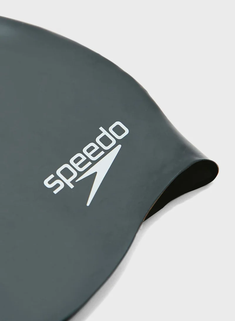 speedo Flat Moulded Silicone Swimming Cap