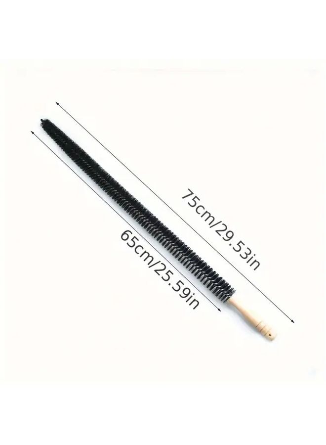 Radiator Cleaning Brush Set 2pcs Wooden Handle Flexible Thin Long - Image 5