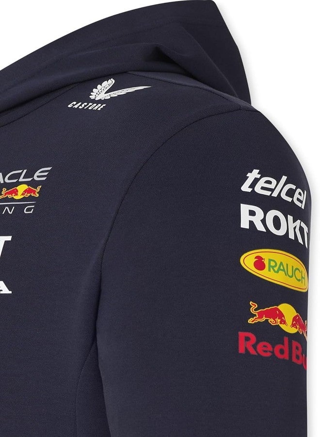 Castore Red Bull Racing F1 Men's 2024 Team Pullover Hoodie - Image 3