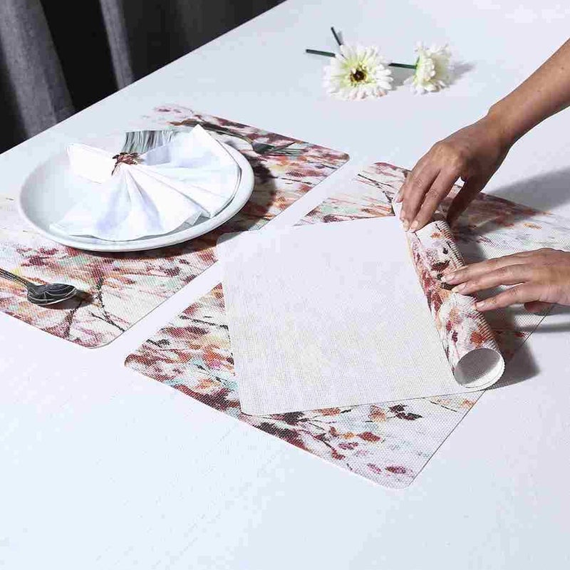 Wonderchef Valentina Set of 6 Abstract Print Placemat - Image 4
