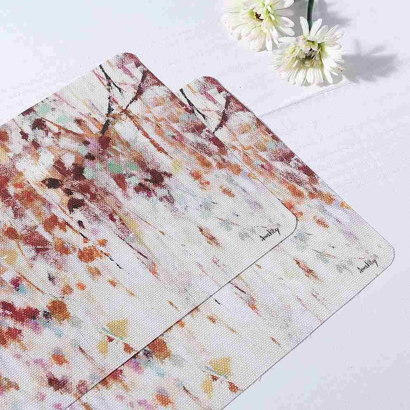 Wonderchef Valentina Set of 6 Abstract Print Placemat - Image 3