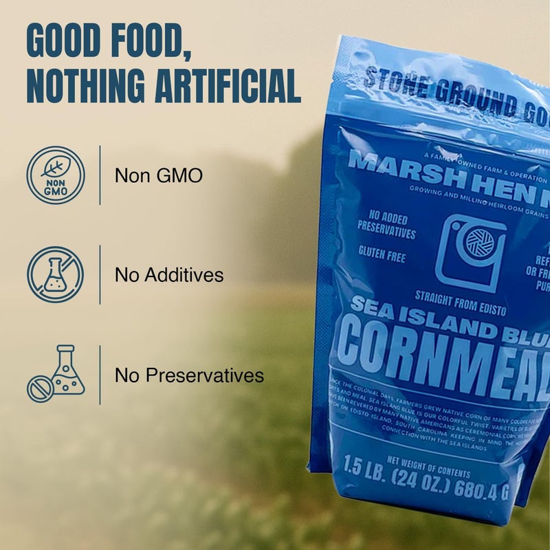 Geechie Boy Mill دقيق الذرة الأزرق من مارش هين ميل - جزيرة البحر - Image 5