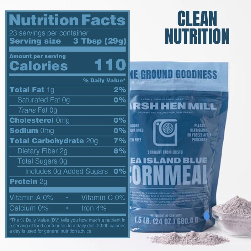 Geechie Boy Mill دقيق الذرة الأزرق من مارش هين ميل - جزيرة البحر - Image 2