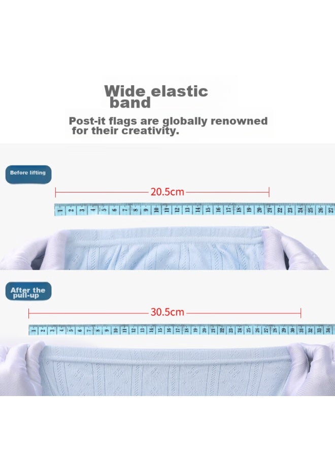 Beptides Beipesi Diaper, Baby Pure Cotton Washable Gauze, Toilet Training Pants, Diaper-free, Size 100, 16-24 Lbs, 2-pack - Image 4