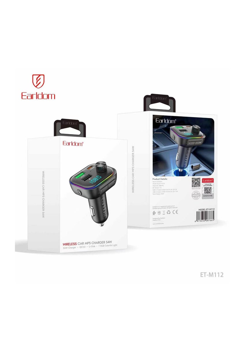 أيرلدوم إيرلدوم ET-M112 شاحن سيارة MP3 لاسلكي