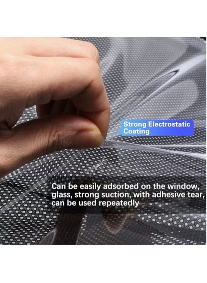 HAMTC Premium Foldable Car Windshield Sunshade with Pouch - Reflective Sun Heat Shield Blocks 99% UV Rays, Keeps Car Cooler, Universal Fit for Most Cars SUVs Trucks (145x80cm) - Image 2
