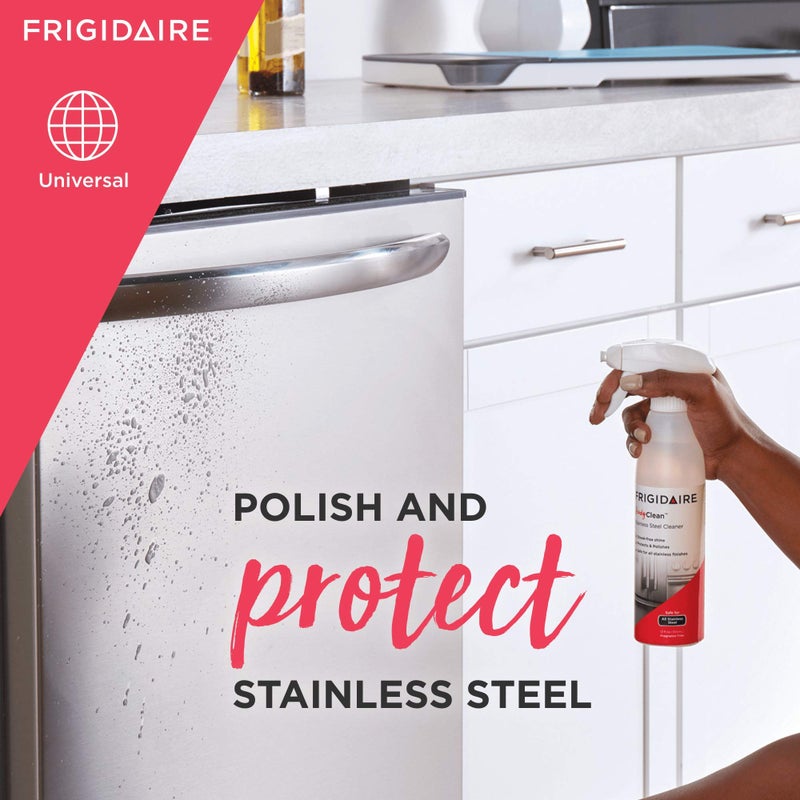 Frigidaire 10FFSSCL02 Ready Clean Stainless Steel Cleaner, 12 Ounces, 2-Pack - Image 2