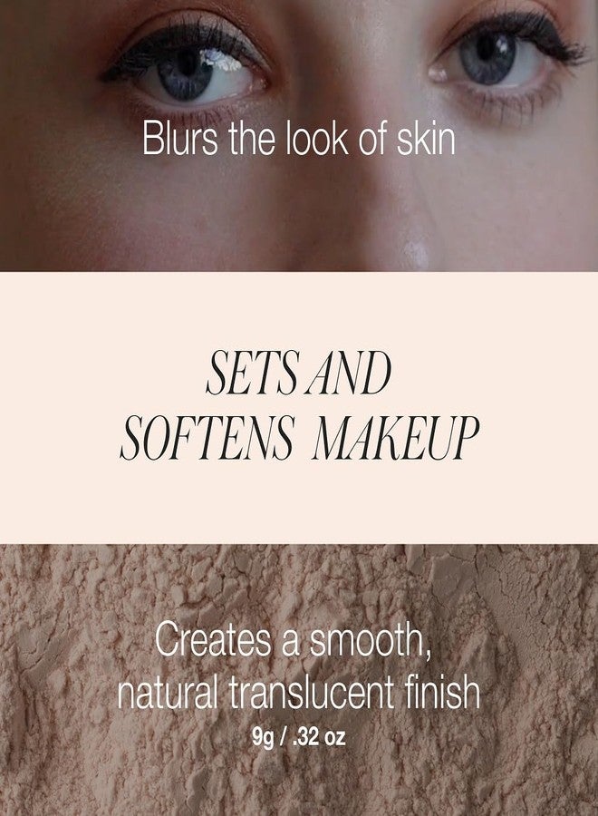 آر إم إس بيوتي بودرة RMS Beauty UnPowder، بودرة تثبيت المكياج، بودرة تصغير المسام للوجه، بودرة تثبيت خالية من التلك، بودرة شفافة، بودرة سائبة للمكياج، بودرة للوجه - Image 5