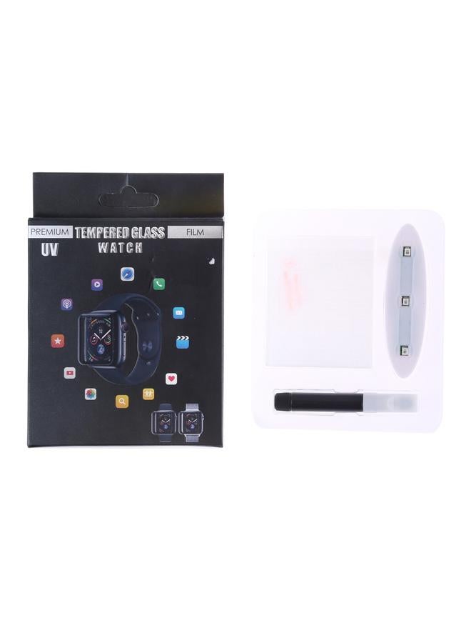 erorex Uv Liquid Curved Full Glue Full Screen Tempered Glass For Apple Watch Series 44Mm - Image 4