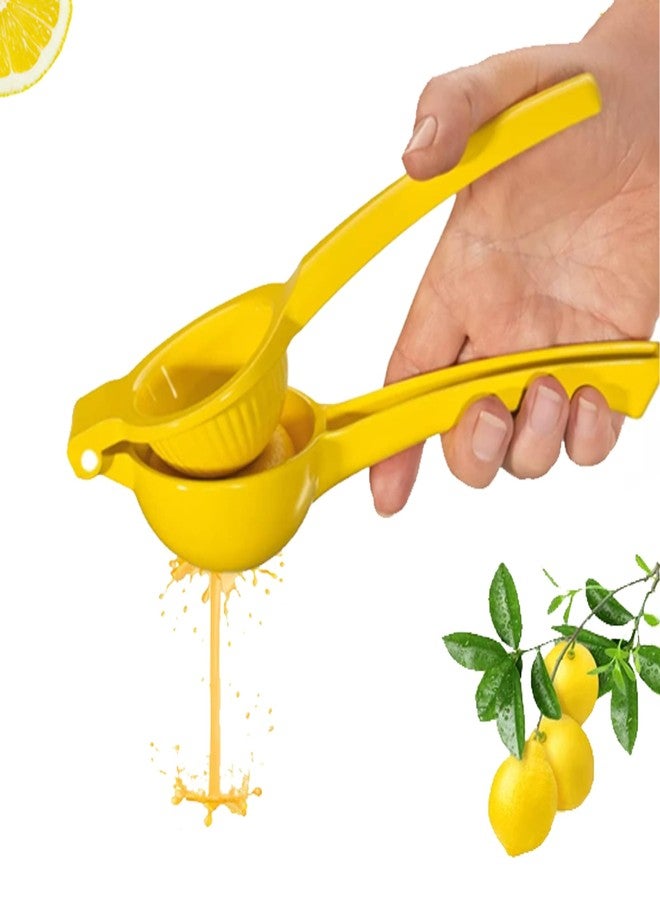 NAWAZJEE Lemon Squeezer Orange Juice Extractor Juicer Handheld Heavy Duty Sturdy Squeezer Lime Press Squeezer Seed Catcher Manual Hand Juicer Citrus Press Easy to Use Effortless - Image 2