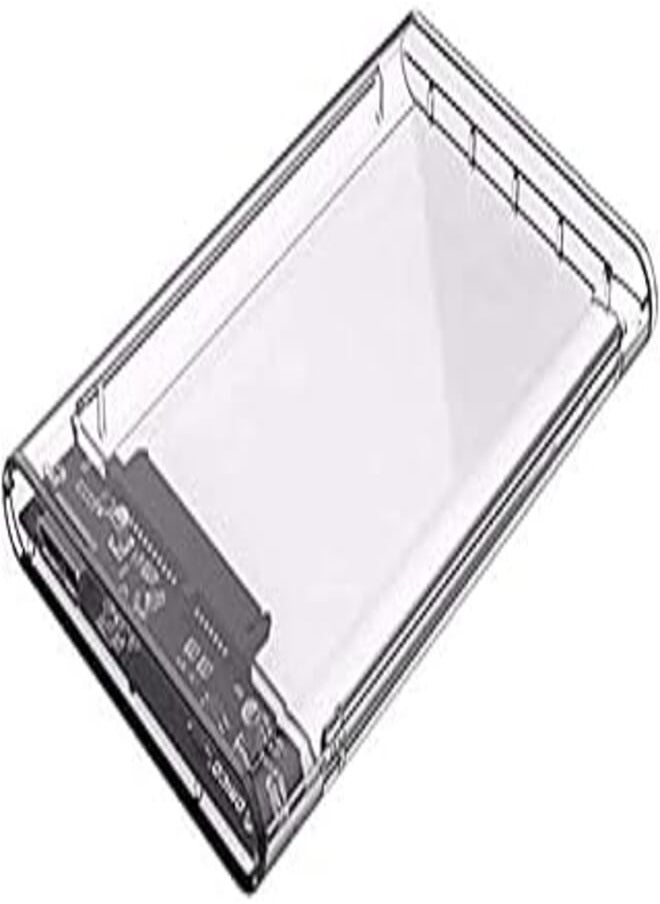 2.5 inch SATA to USB3.1 HDD Adapter External Hard Drive Enclosure 5Gbps High-Speed Support UASP SATA III Hard to USB Type-C for HDD/SSD Hard Disk