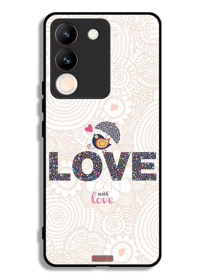 Tolwak vivo V29e Protective Case Cover Love With Love - Image 1