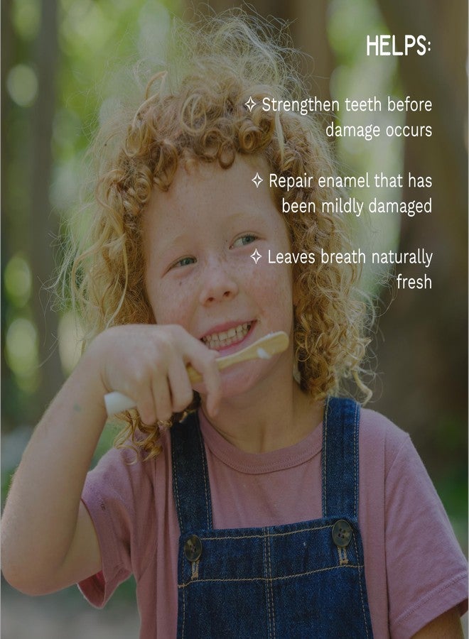 Shwally 30% Hydroxyapatite All Edible Concentrated Toothpaste - 3 Real Flavors, for Sensitive Teet, Kids & Adults - Fluoride, Plastic & Chemical Free - Lasts 3X Longer (Cool Mint, 1 Pack - Image 2