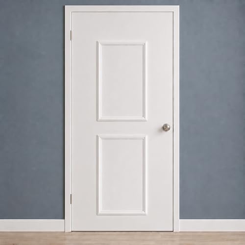COUKIU PreCut 2 Set Peel and Stick Door Molding Trim Kit 16 x24 Premade Wainscoting Panels Self Adhesive Wall Moulding Panel for Interior Walls Picture Frame - Image 1