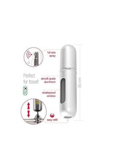 ORiTi ORiTi Easy Refill Travel Perfume Atomizer Bottle - Metallic Pink Visit the Other Store  - Image 3