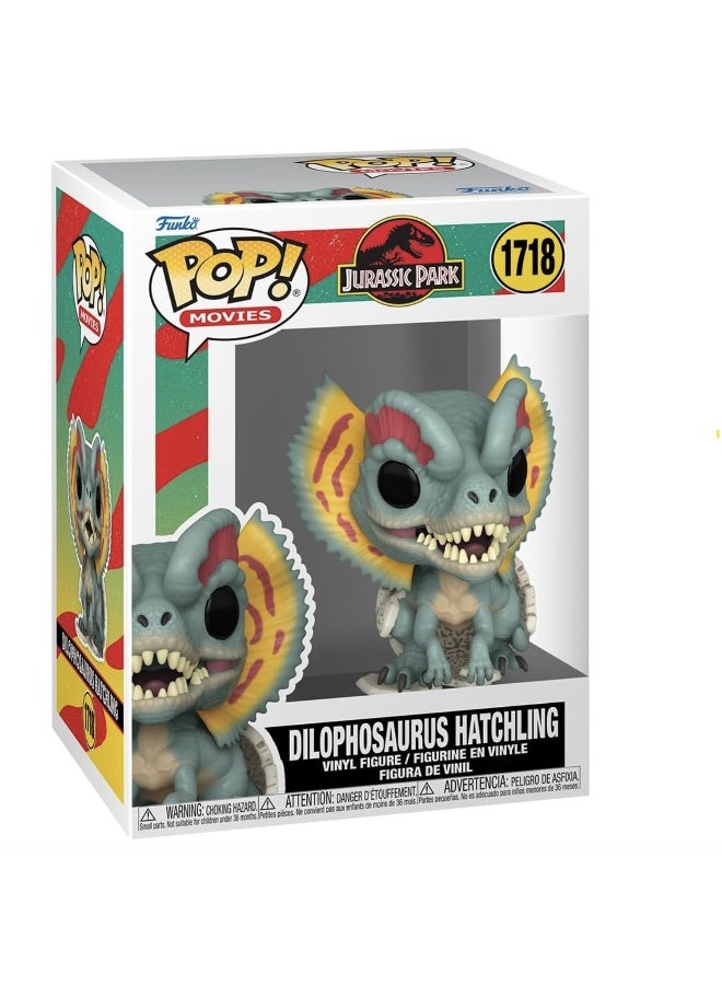 Funko POP! Movies Jurassic Park Dilophosaurus Hatchling Vinyl Figure (7.5 cm) - Image 1