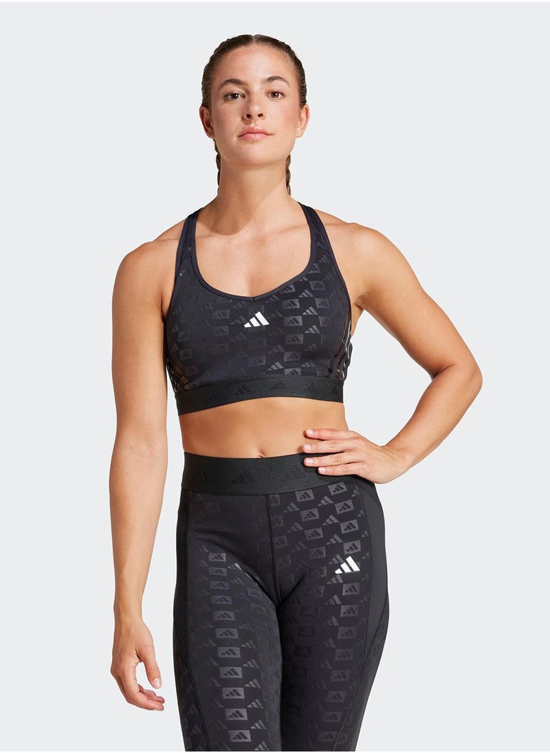Adidas Powerreact Hyperglam Bra  - Image 1