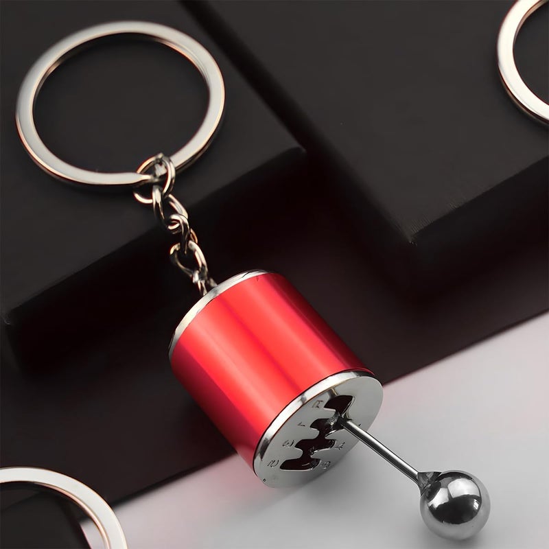Osilly Gearbox Keychain - Six Speed Manual Transmission Stick Shift Keyring - Image 4