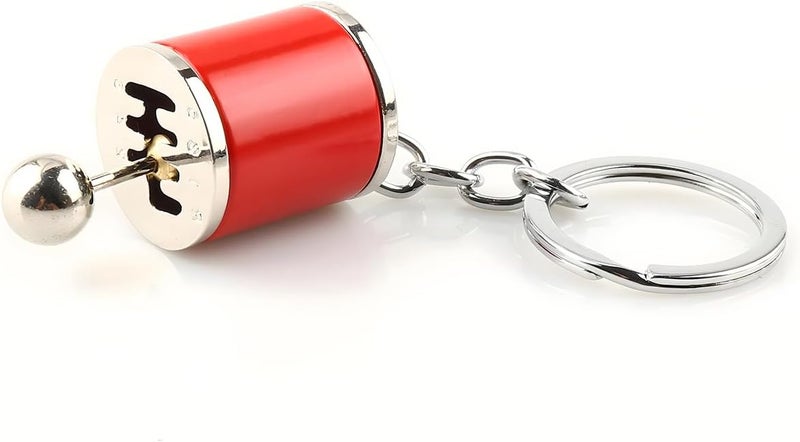 Osilly Gearbox Keychain - Six Speed Manual Transmission Stick Shift Keyring - Image 3
