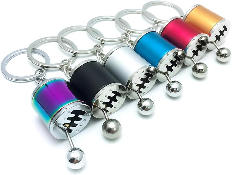 Osilly Gearbox Keychain - Six Speed Manual Transmission Stick Shift Keyring - Image 5