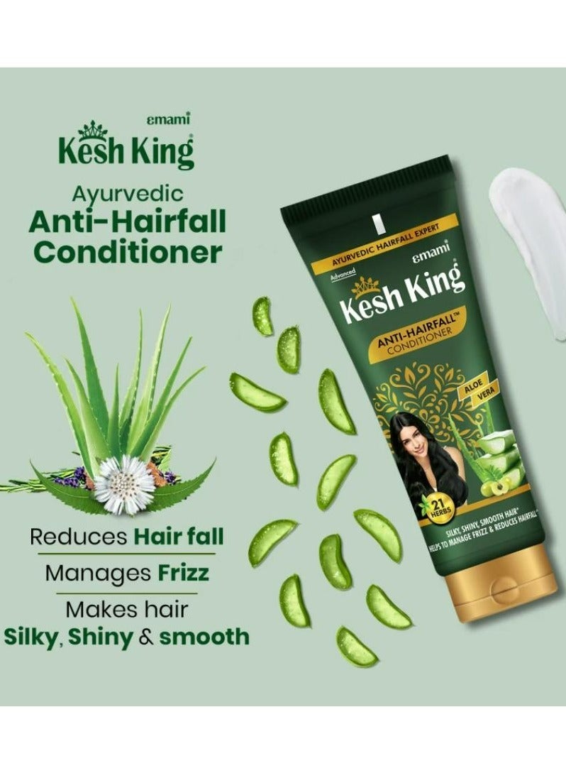 emami KESH KING Anti Hairfall Conditioner Aloe Vera 200 ML - Image 2